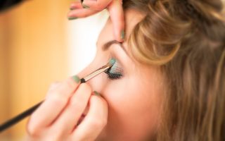 maquillage yeux vert